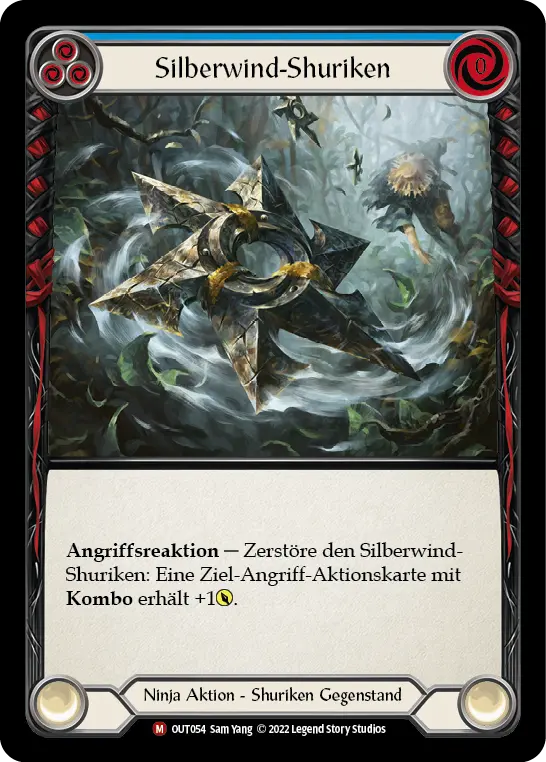 Card: Silverwind Shuriken (blu)