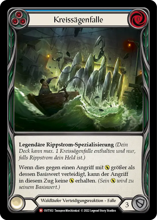 Card: Buzzsaw Trap (blu)
