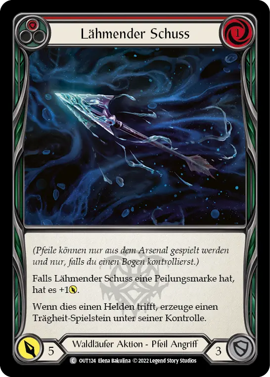 Card: Sedation Shot (red)