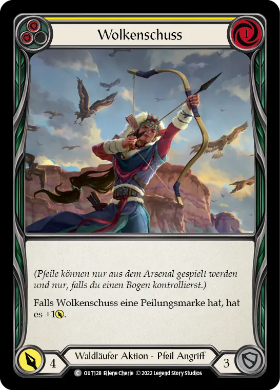 Card: Skybound Shot (yel)