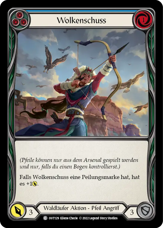 Card: Skybound Shot (blu)