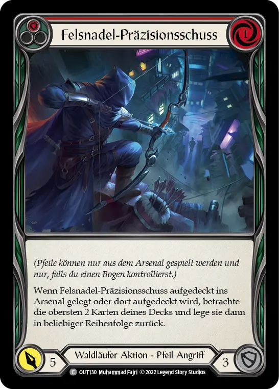 Card: Spire Sniping (red)
