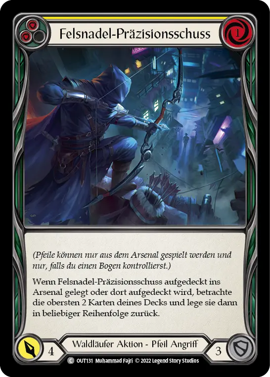 Card: Spire Sniping (yel)