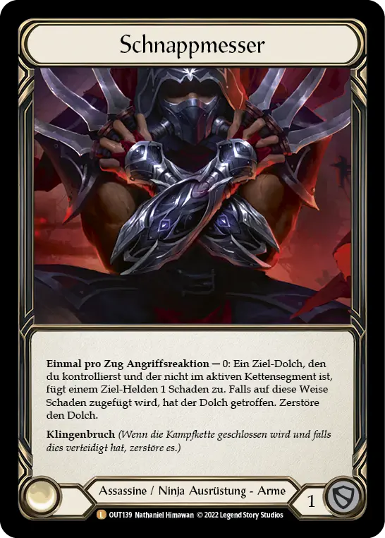 Card: Flick Knives