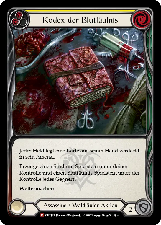 Card: Codex of Bloodrot (yel)