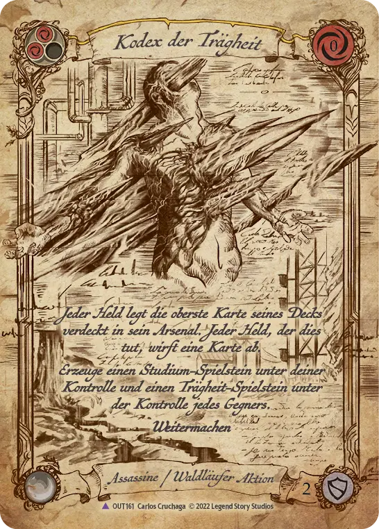 Card: Codex of Inertia (yel)