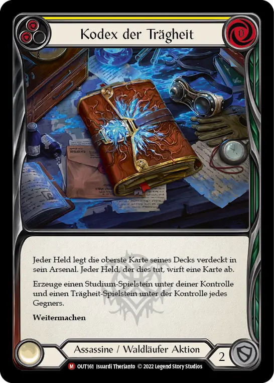Card: Codex of Inertia (yel)