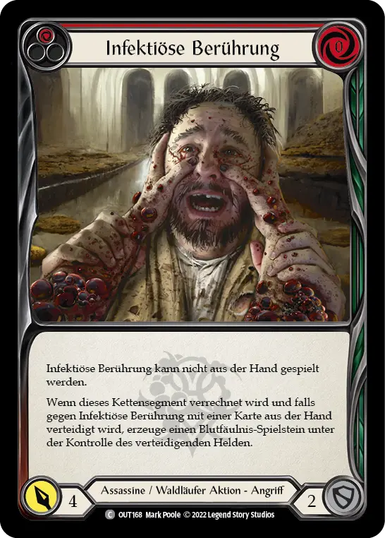 Card: Virulent Touch (red)