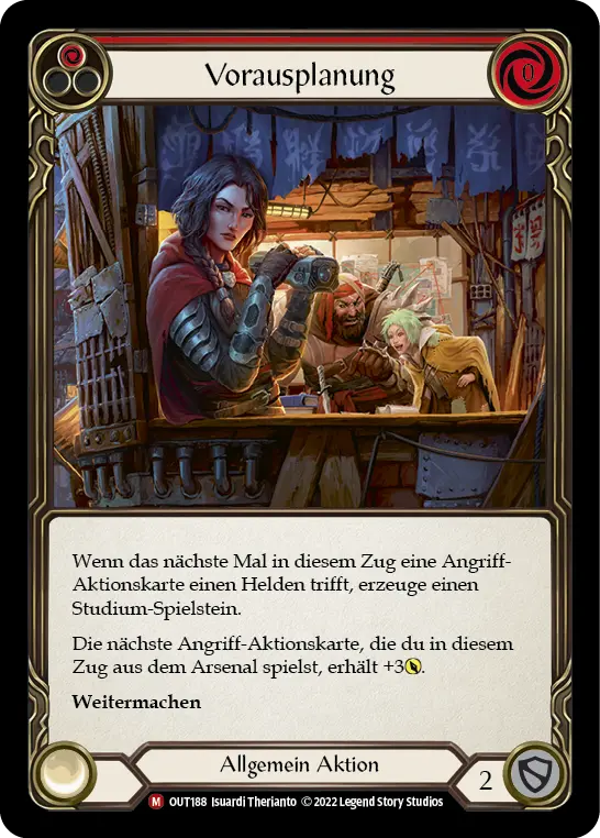 Card: Premeditate (red)