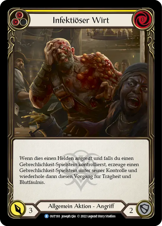 Card: Infectious Host (yel)