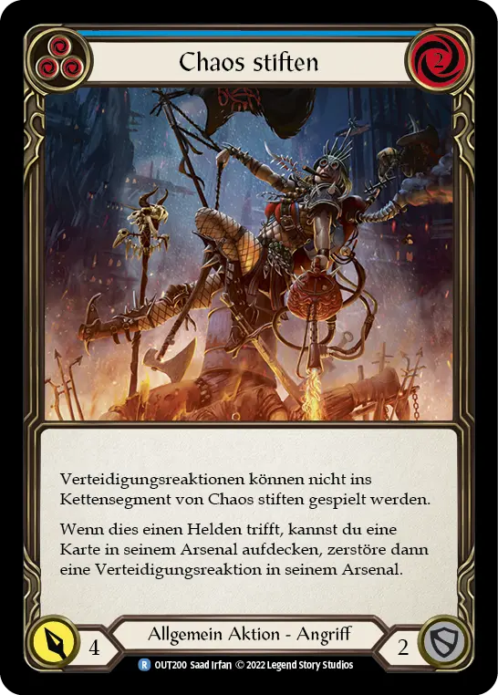 Card: Wreck Havoc (blu)