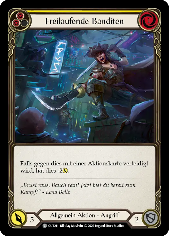 Card: Freewheeling Renegades (yel)