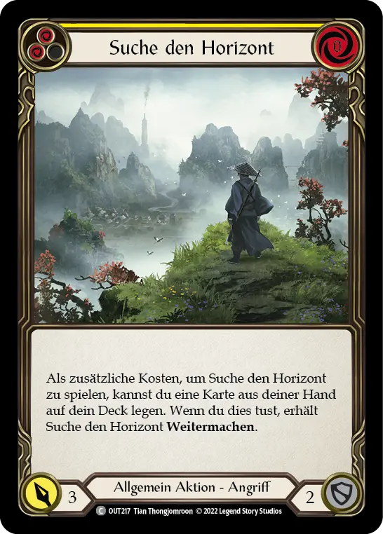 Card: Seek Horizon (yel)