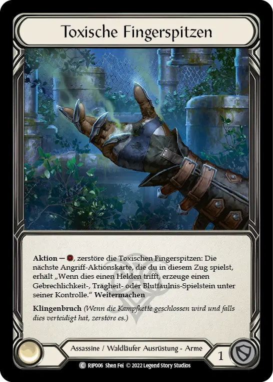 Card: Toxic Tips