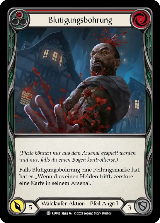 Card: Hemorrhage Bore (red)