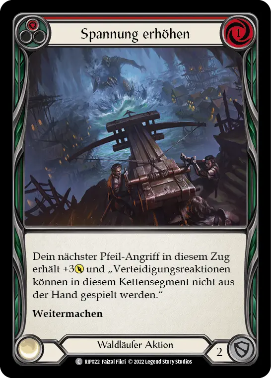 Card: Increase the Tension (red)