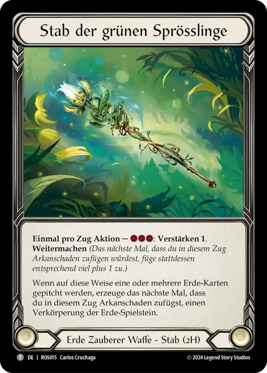 Card: Staff of Verdant Shoots