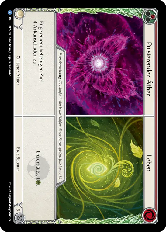 Card: Pulsing Aether||Life (red)