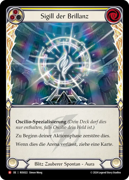 Card: Sigil of Brilliance (yel)