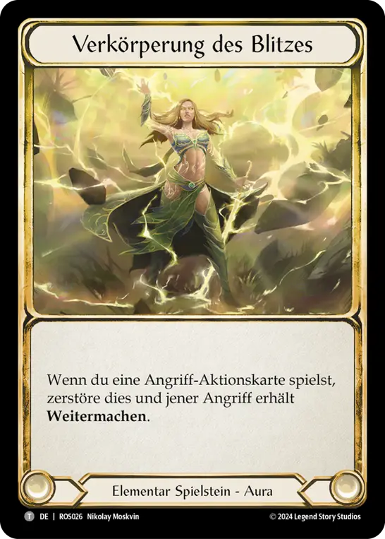 Card: Embodiment of Lightning