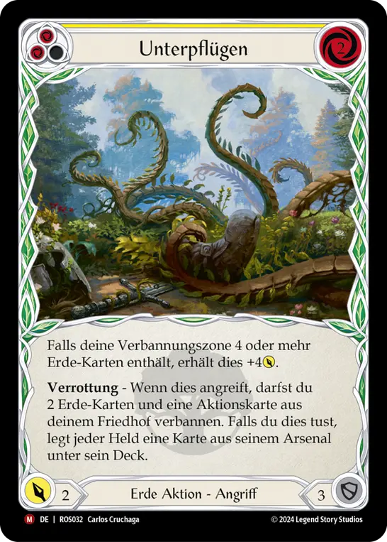 Card: Plow Under (yel)
