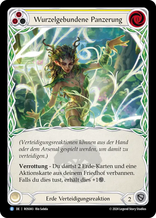 Card: Rootbound Carapace (yel)