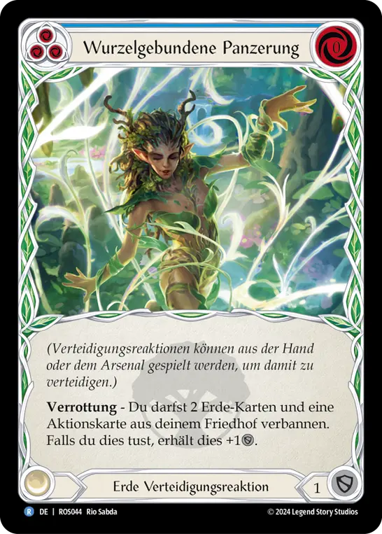 Card: Rootbound Carapace (blu)