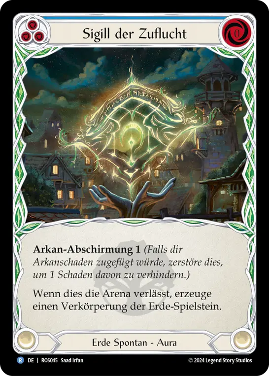 Card: Sigil of Sanctuary (blu)