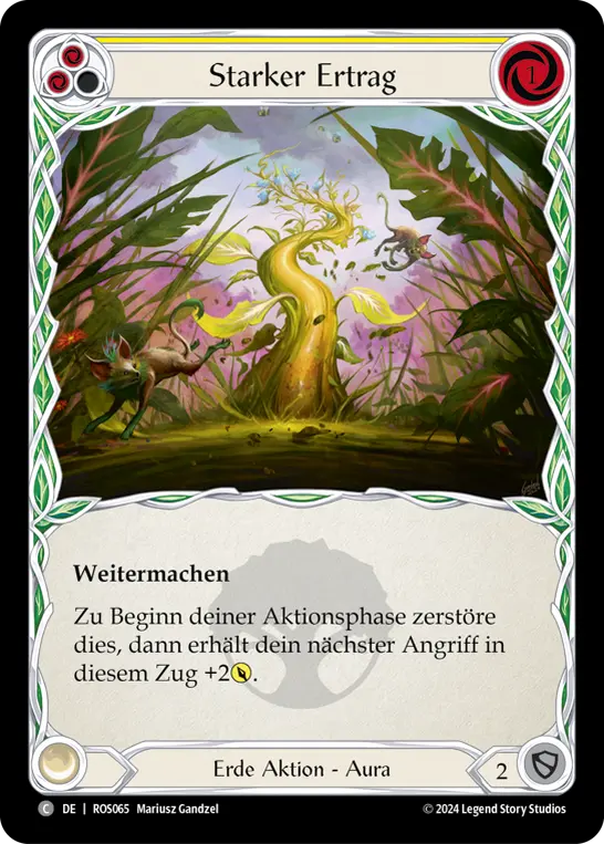 Card: Strong Yield (yel)