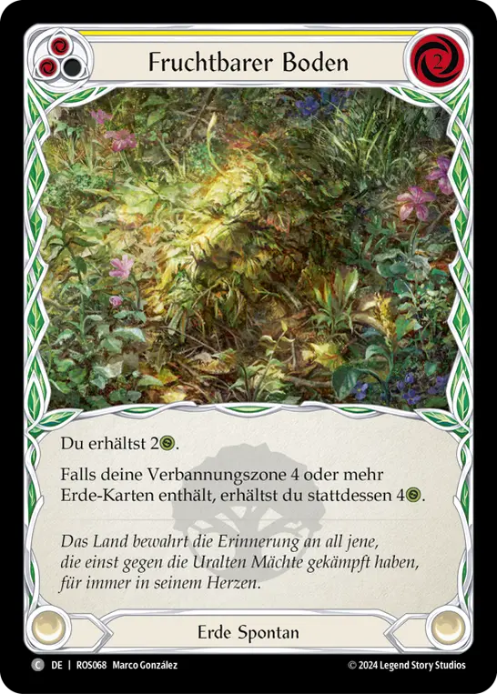 Card: Fertile Ground (yel)