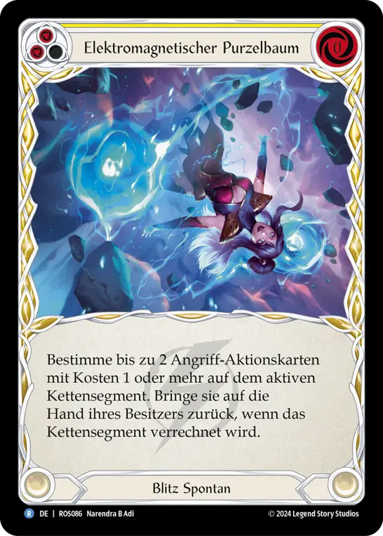 Card: Electromagnetic Somersault (yel)