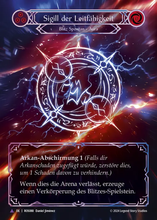 Card: Sigil of Conductivity (blu)