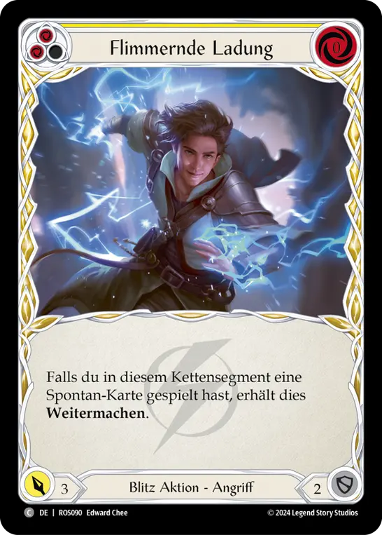 Card: Flittering Charge (yel)