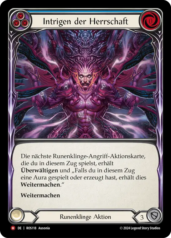 Card: Machinations of Dominion (blu)