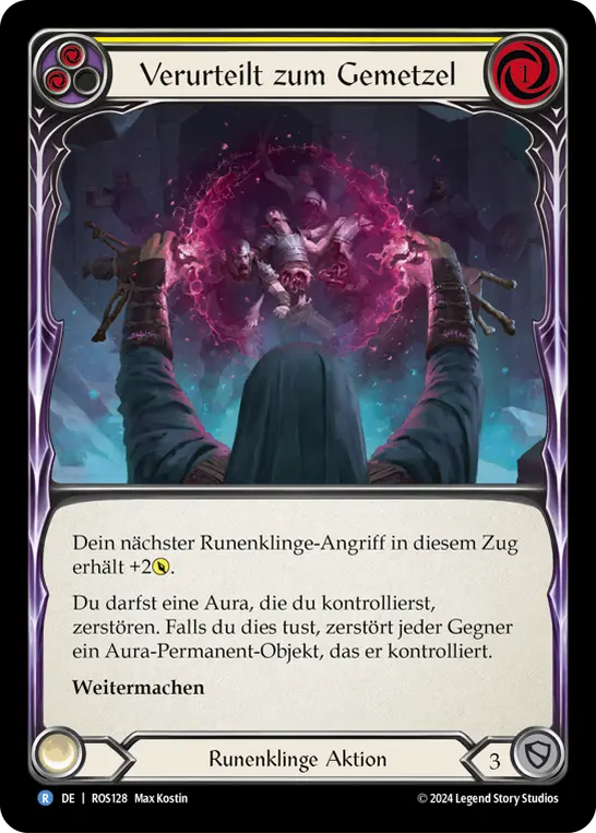 Card: Condemn to Slaughter (yel)