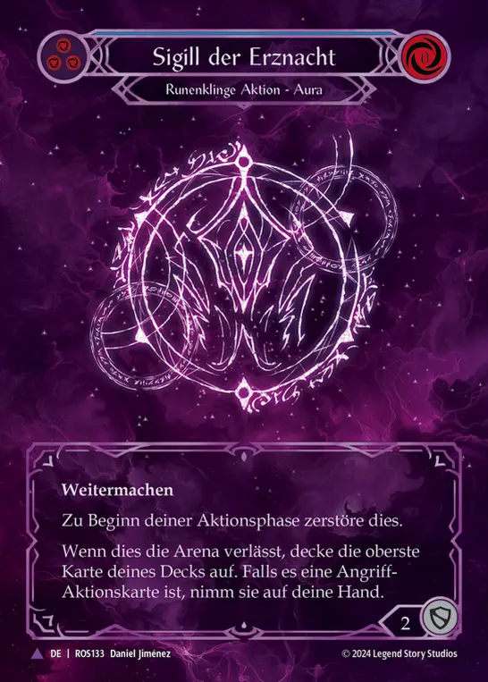 Card: Sigil of the Arknight (blu)