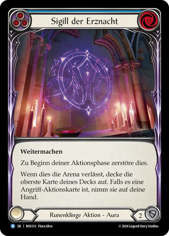 Card: Sigil of the Arknight (blu)