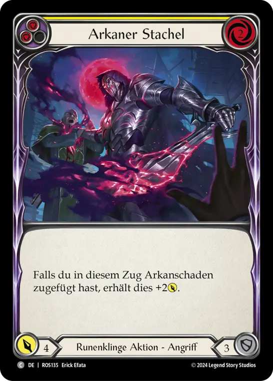 Card: Arcanic Spike (yel)