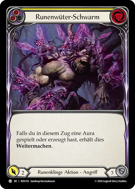 Card: Runerager Swarm (yel)