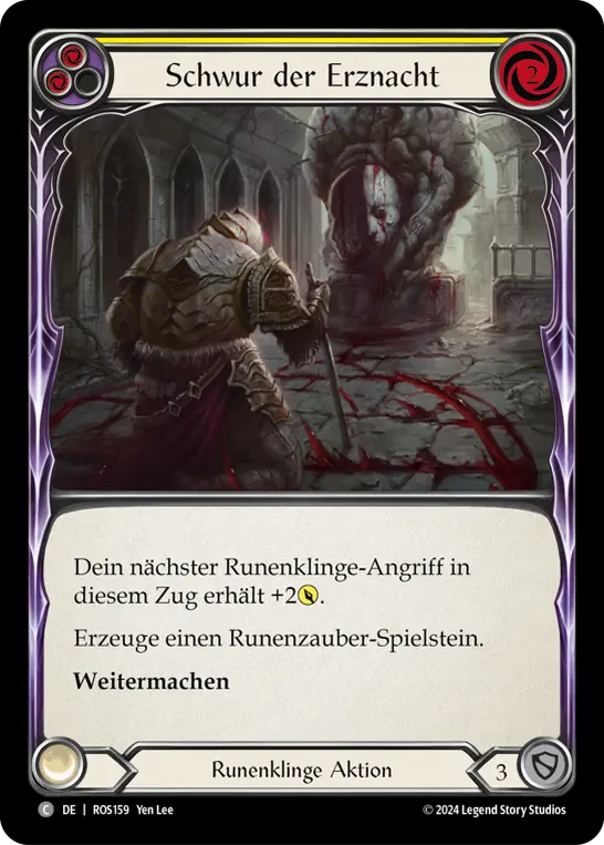 Card: Oath of the Arknight (yel)