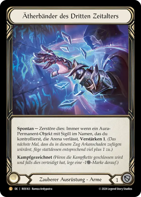Card: Aether Bindings of the Third Age