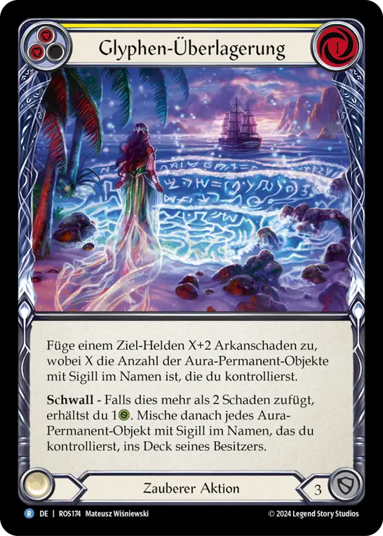 Card: Glyph Overlay (yel)