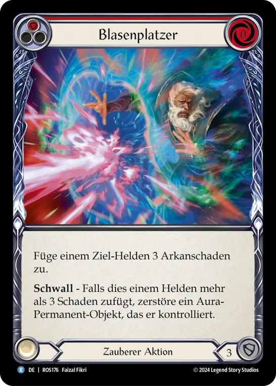Card: Pop the Bubble (red)