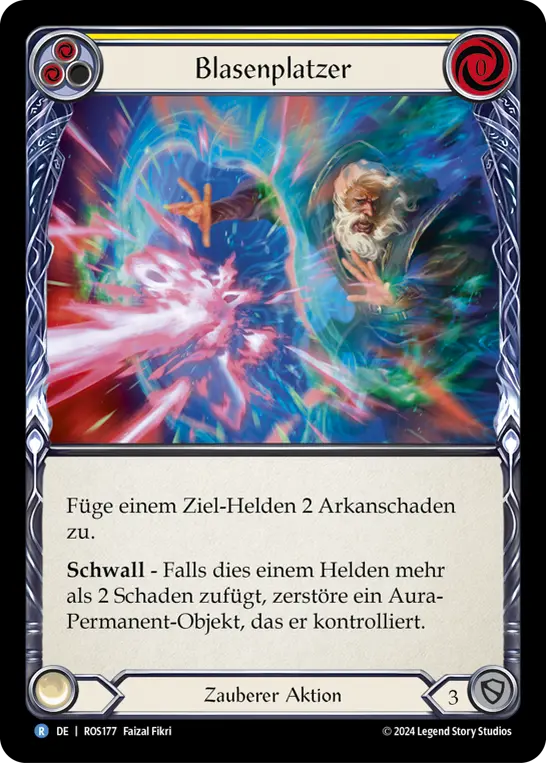 Card: Pop the Bubble (yel)