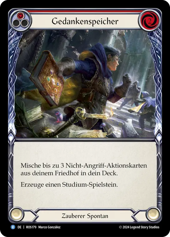 Card: Save the Thought (red)