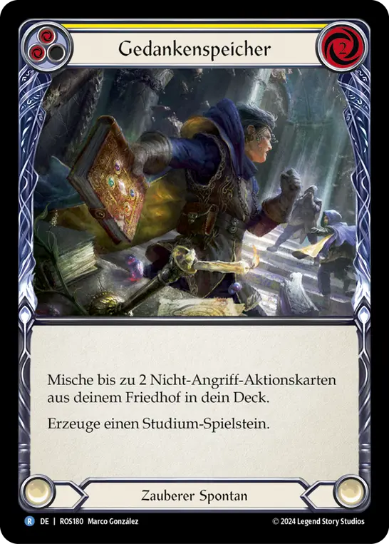 Card: Save the Thought (yel)
