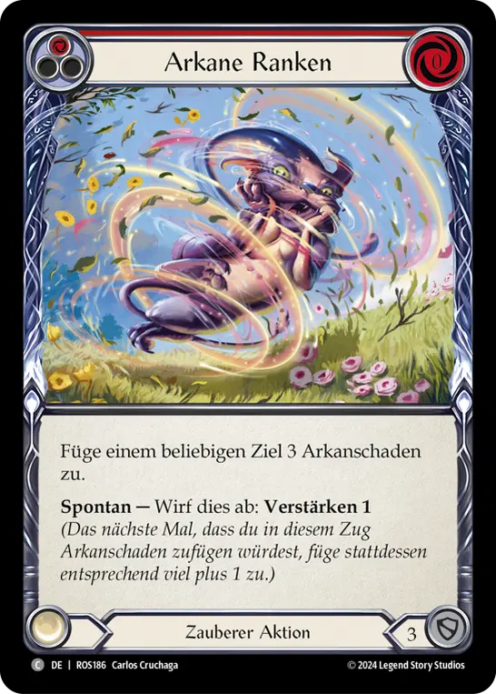 Card: Arcane Twining (red)