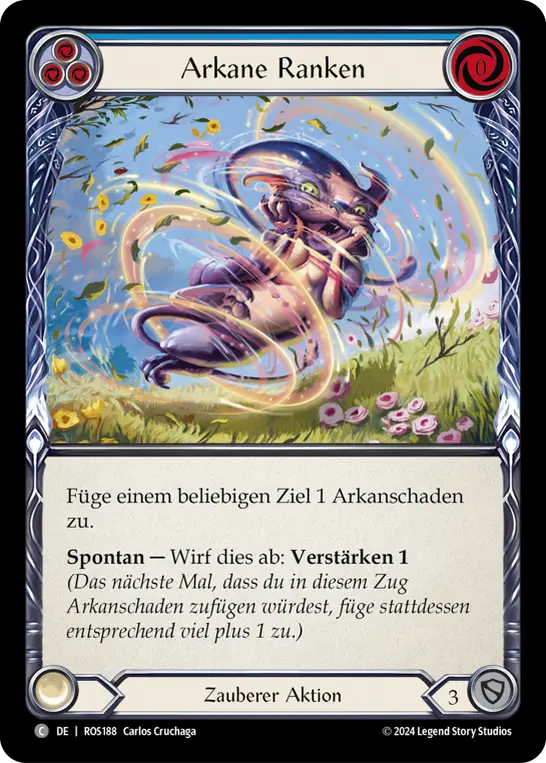 Card: Arcane Twining (blu)