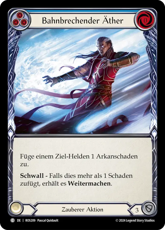 Card: Trailblazing Aether (blu)