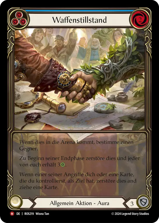 Card: Truce (blu)
